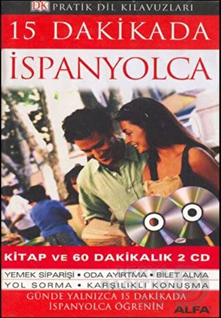 15 DAKİKADA İSPANYOLCA KITAP+2CD