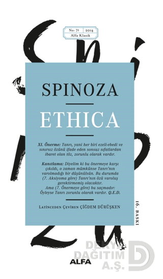 ETHİCA ( SPİNOZA )