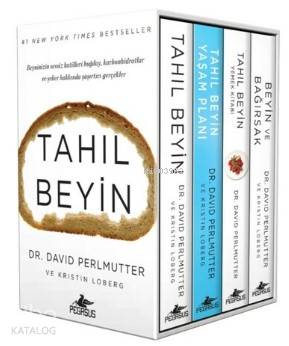 Tahıl Beyin Kutulu Özel Set (4 Kitap Takım) - David Perlmutter