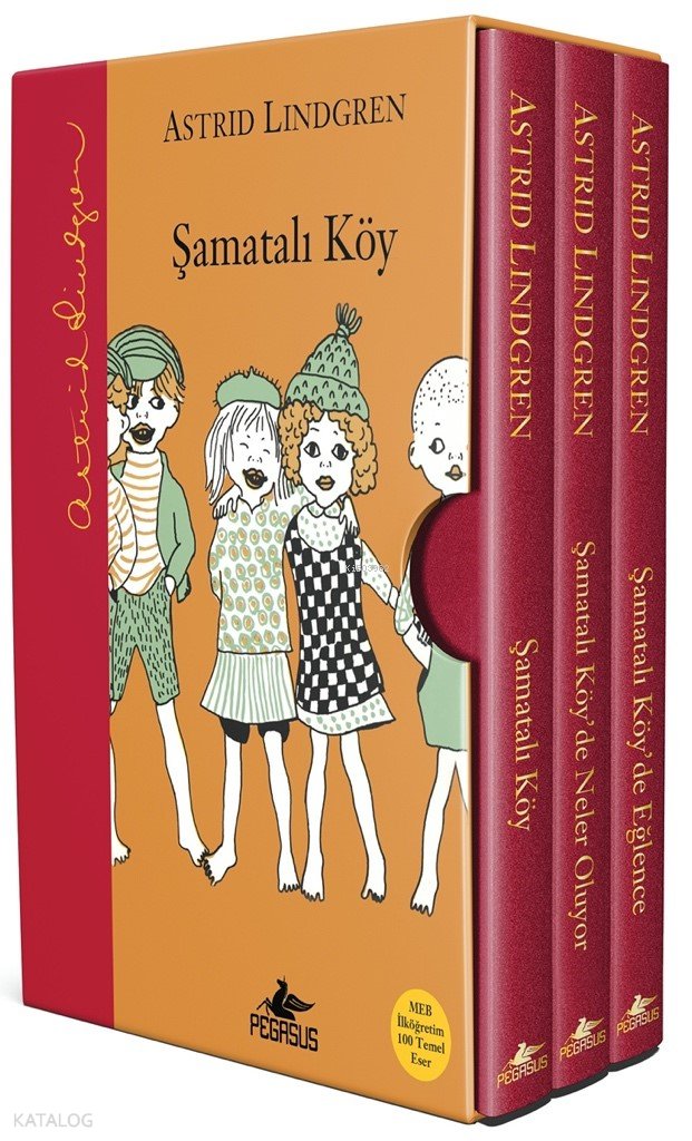 Şamatalı Köy Serisi (Ciltli, 3 Kitap) - Astrid Lindgren