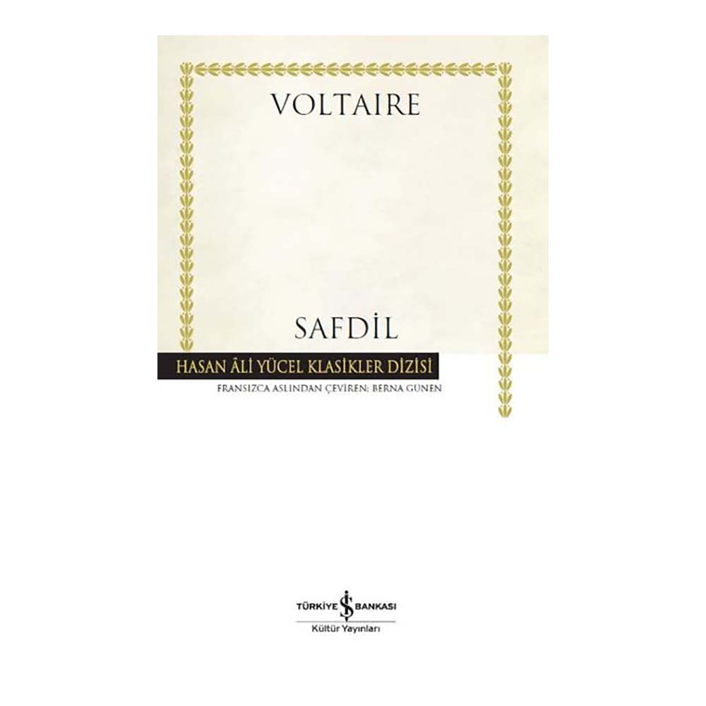 SAFDİL - KARTON KAPAK / VOLTAIRE