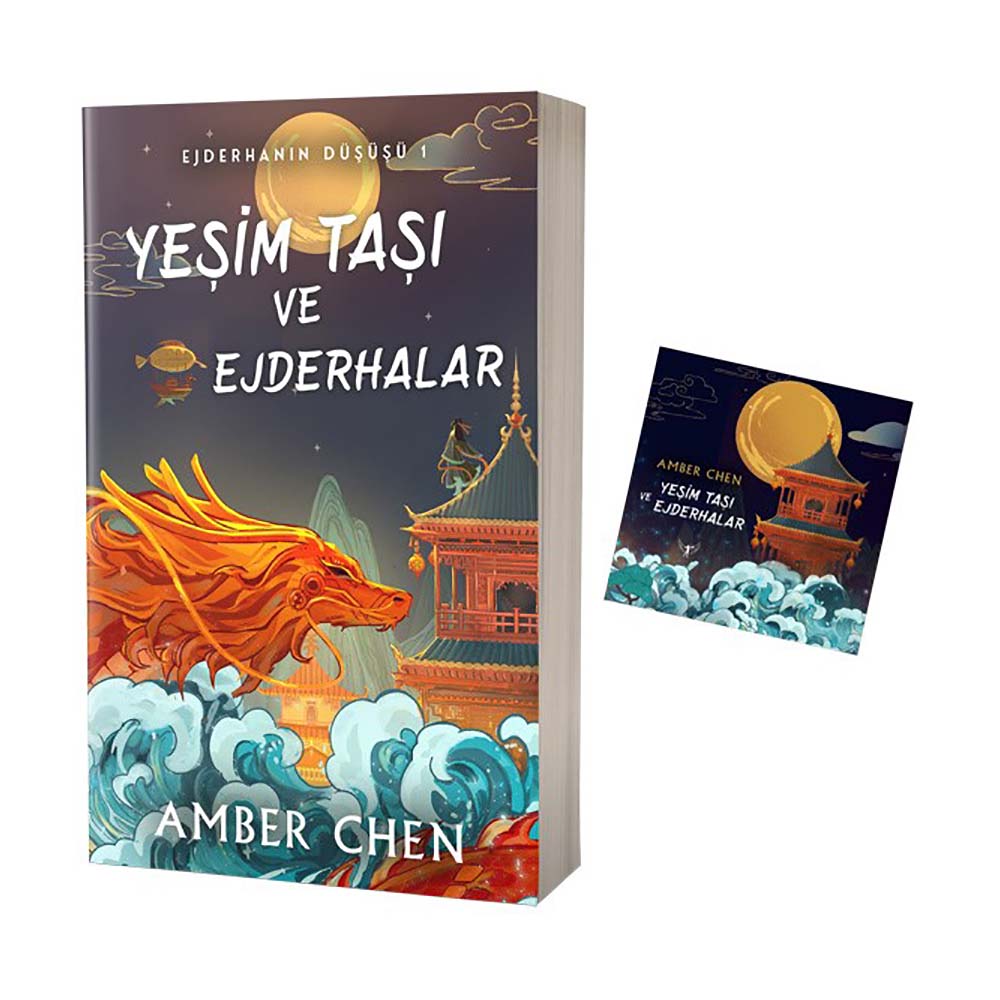 YEŞİM TAŞI VE EJDERHALARI - 1 (KARTON KAPAK)
