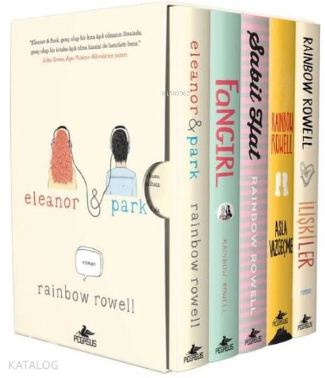 Rainbow Rowell Seti (5 Kitap Takım) - Rainbow Rowell
