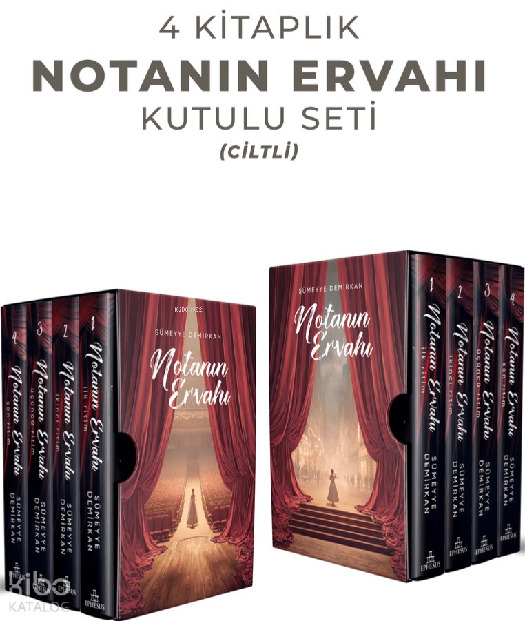 Notanın Ervahı Serisi (Kutulu - Ciltli) - Sümeyye Demirkan