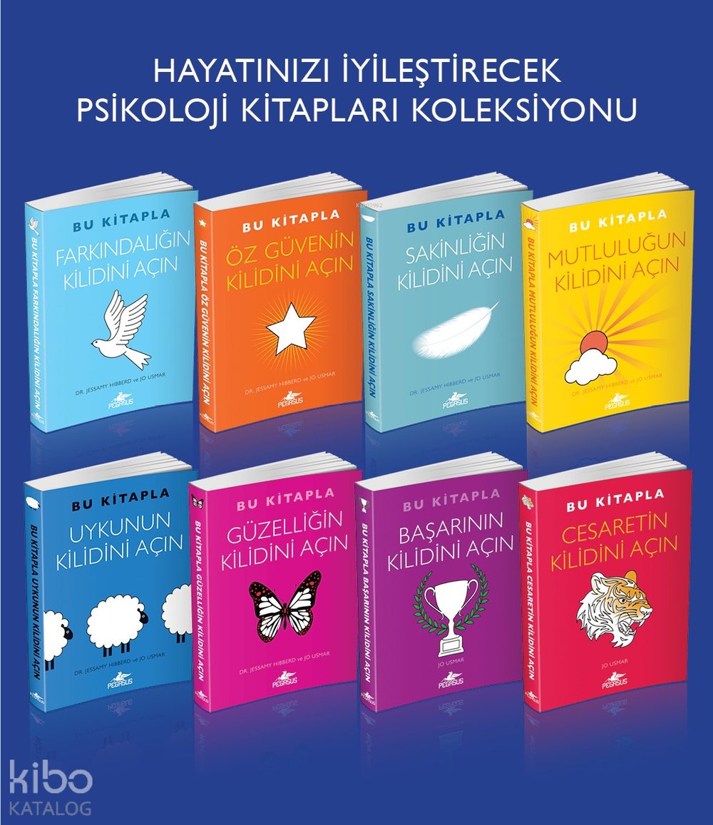 Hayatınızı İyileştirecek Psikoloji Kitapları Koleksiyonu (8 Kitap) - Jessamy Hibberd