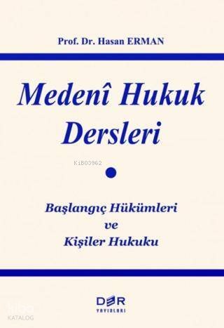Medeni Hukuk Dersleri
