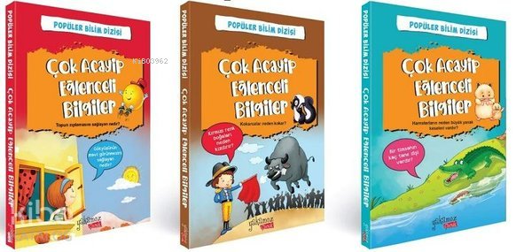 Çok Acayip Eğlenceli Bilgiler Seti 2 - 3 Kitap Takım