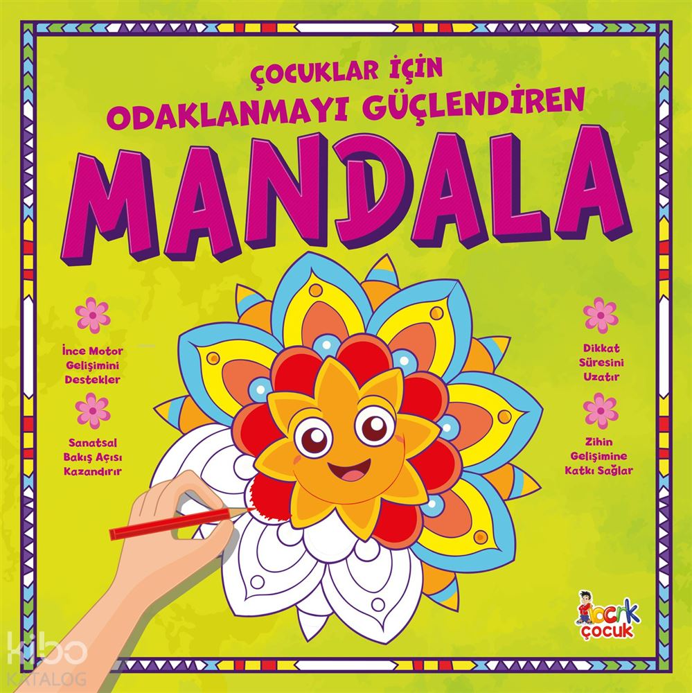 ÇOCUKLAR İÇİN ODAKLANMAYI G.MANDALA KİTABI