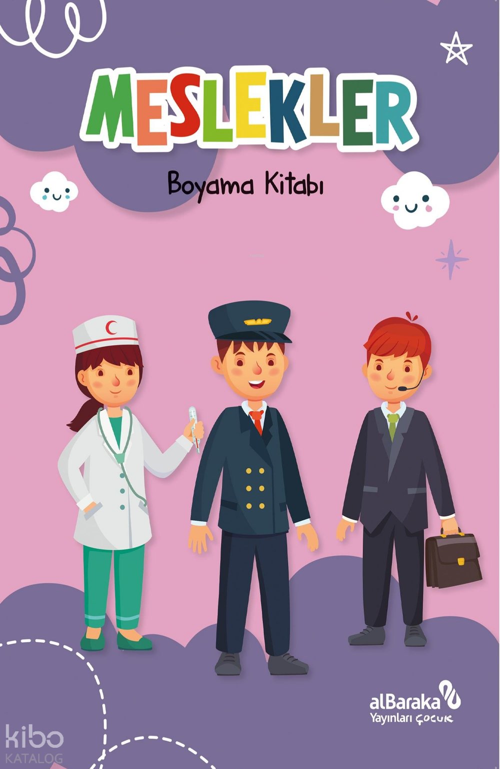 Meslekler - Boyama Kitabı