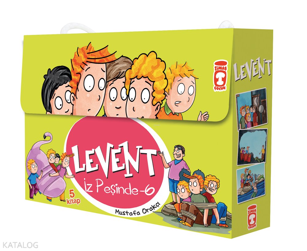 Levent İz Peşinde Seti 6 (5 Kitap)