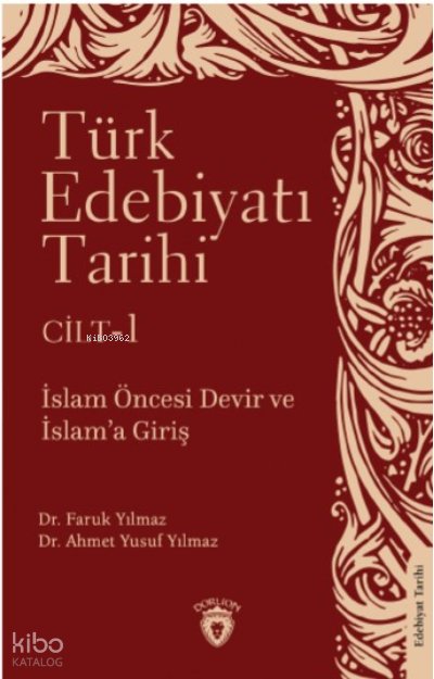 Türk Edebiyatı Tarihi 1 Cilt