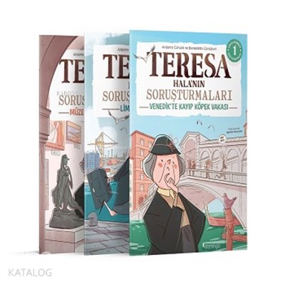 Teresa Hala’nın Soruşturmaları Seti (3 Kitap) - Antonio Calvani
