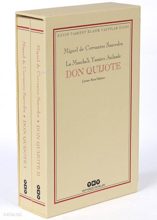 Don Quijote (2 Cilt, Kutulu) - Miguel De Cervantes Saavedra