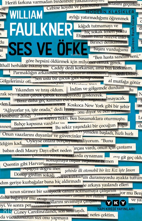 Ses ve Öfke - William Faulkner