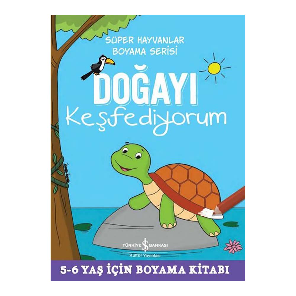 SÜPER HAYVANLAR BOYAMA - DOĞAYI KEŞFEDİYORUM