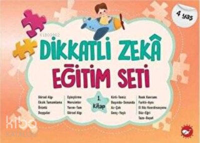 Dikkatli Zeka Eğitim Seti 1. Kitap (4 Yaş) - Neşe Duran