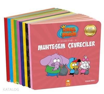 Kral Şakir İlk Okuma Kitapları (10 Kitap Takım)