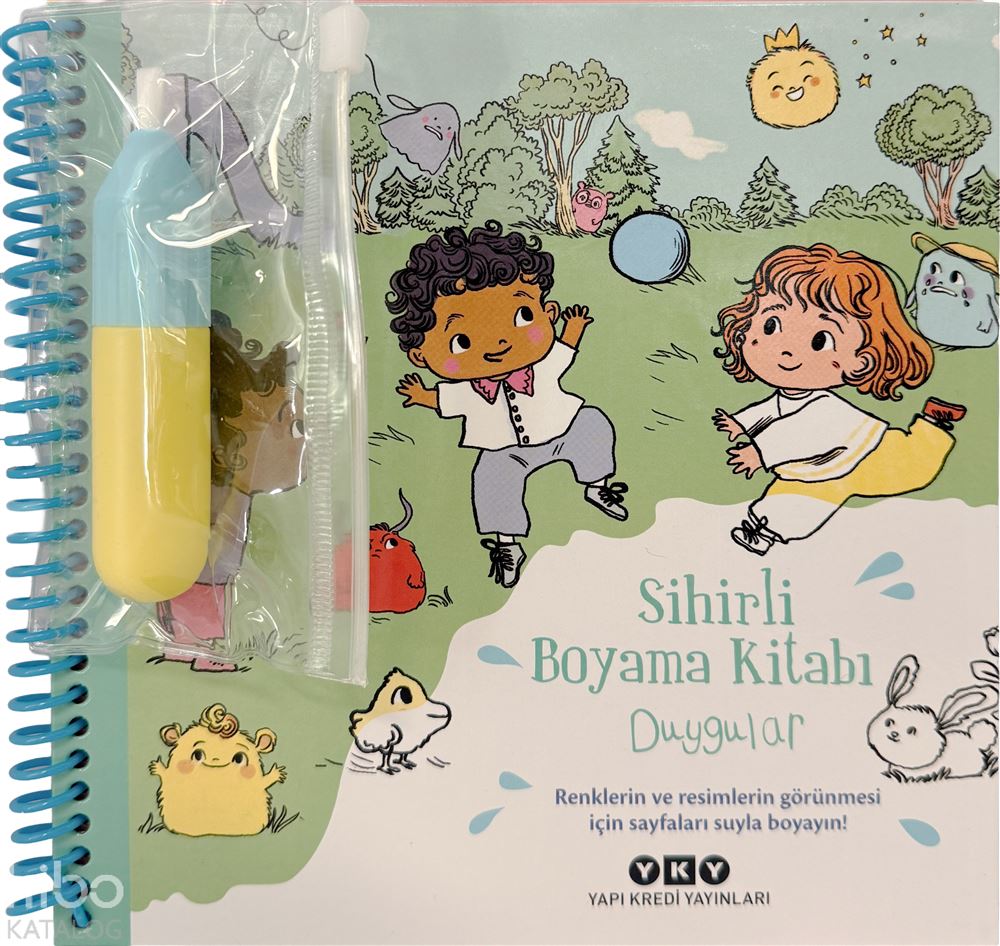 SİHİRLİ BOYAMA KİTABI - DUYGULAR