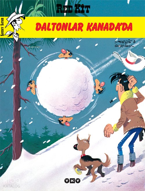 Red Kit 11 - Daltonlar Kanada'da - Rene Goscinny