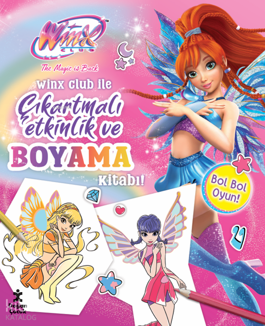 WİNX CLUB - ÇIKARTMALI ETKİNLİK VE BOYAMA