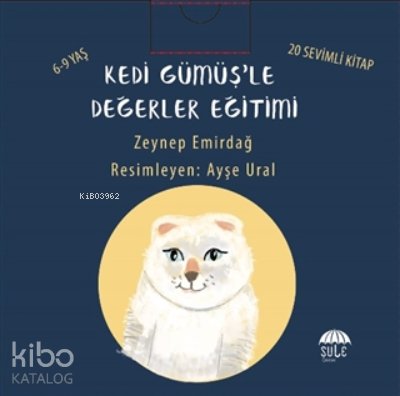 Kedi Gümüş’le Değerler Eğitimi Seti (20 Kitap Takım) - Zeynep Emirdağ