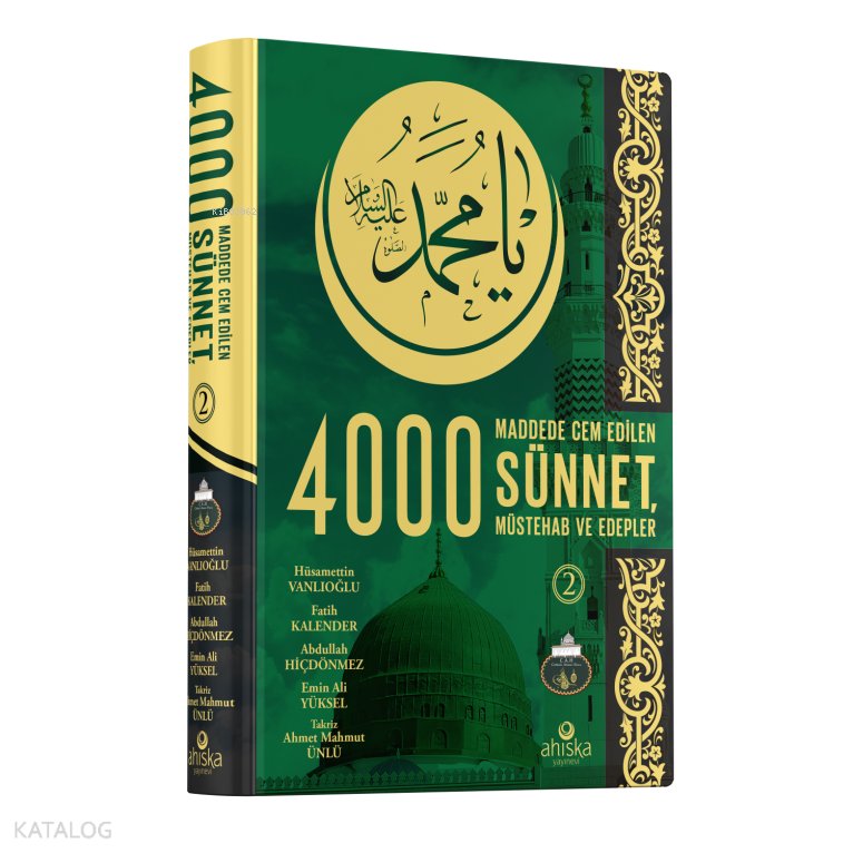 4000 Sünnet, Müstehab ve Edepler 2 (Ciltli)