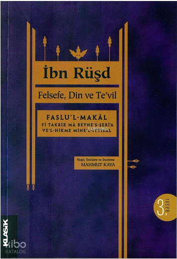 Felsefe, Din ve Te'vil