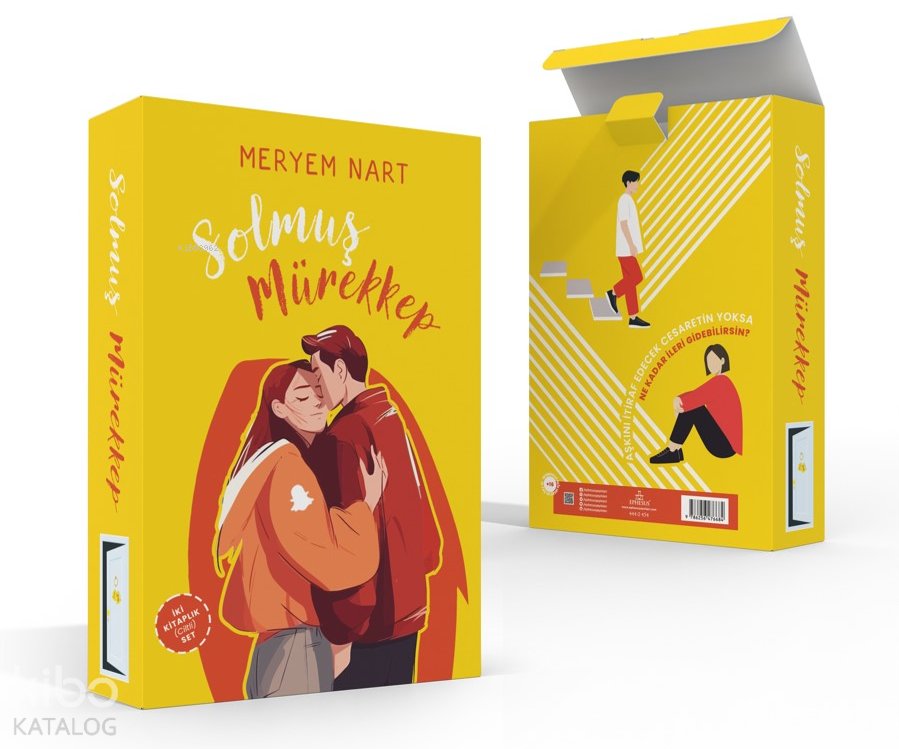 Solmuş Mürekkep İki Kitaplık Set - Meryem Nart