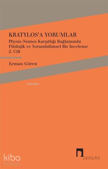 Kratylos'a Yorumlar 2. Cilt