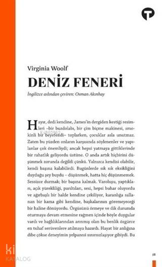 Deniz Feneri - Virginia Woolf