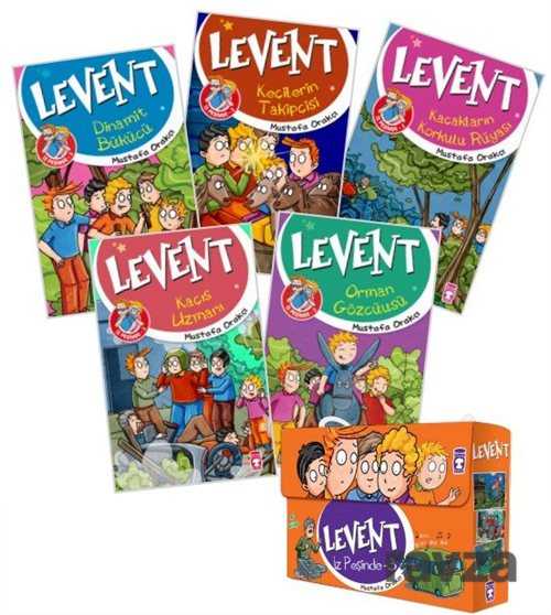 LEVENT İZ PEŞİNDE 3 ( 5 KITAP TAKIM )