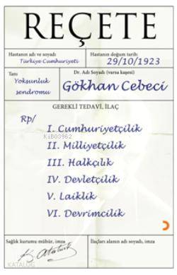 Reçete - Gökhan Cebeci
