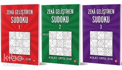 Zeka Geliştiren Sudoku Seti (3 Kitap Takım) - Ramazan Oktay