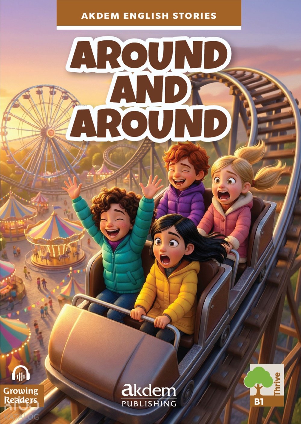 Akdem English Stories Growing Readers B1 (4 Kitap) - Abraham Joseph