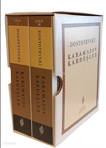 Karamazov Kardeşler Takım (2 Kitap) - Fyodor Dostoyevski