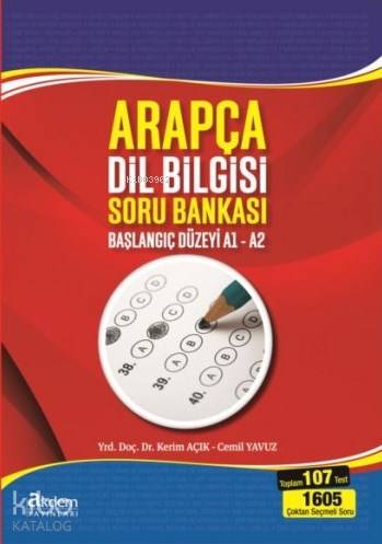 Arapça Dilbilgisi Soru Bankası - Kerim Açık, Cemil Yavuz