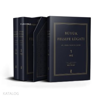Büyük Felsefe Lûgatı (3 Cilt)