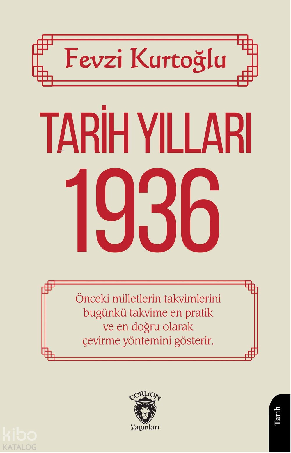 Tarih Yılları 1936 - Fevzi Kurtoğlu