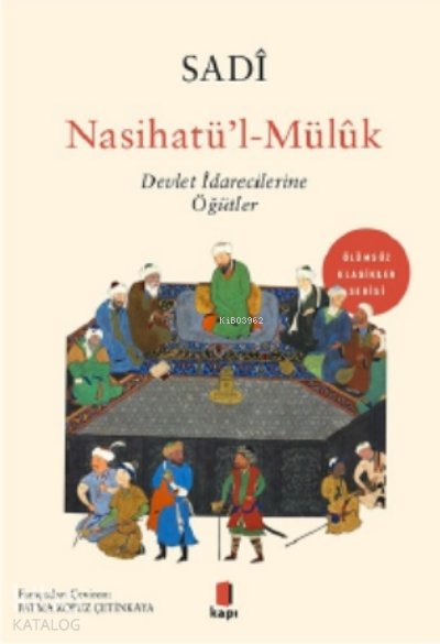 Sadi Nasihatü’l-Mülûk