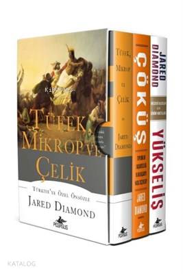 Tüfek Mikrop ve Çelik Üçlemesi (3 Kitap Kutulu, Ciltli) - Jared Diamond