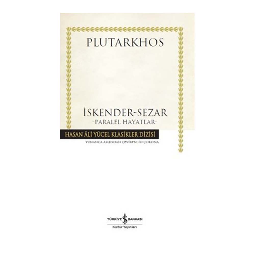İSKENDER - SEZAR / PLUTARKHOS