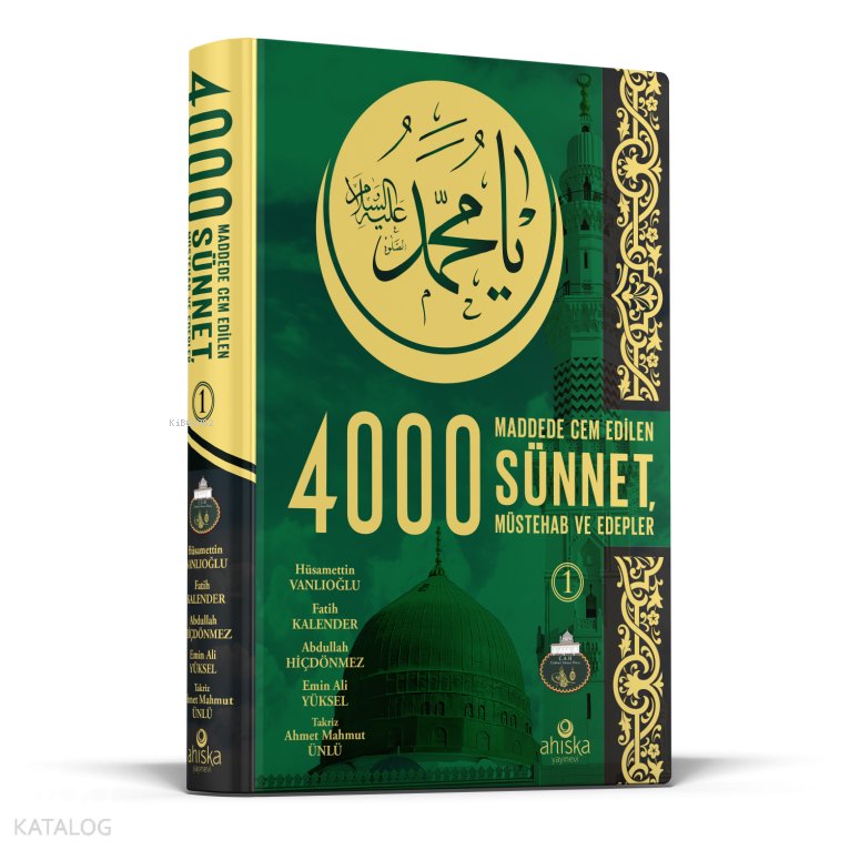 4000 Sünnet, Müstehab ve Edepler 1 (Ciltli)