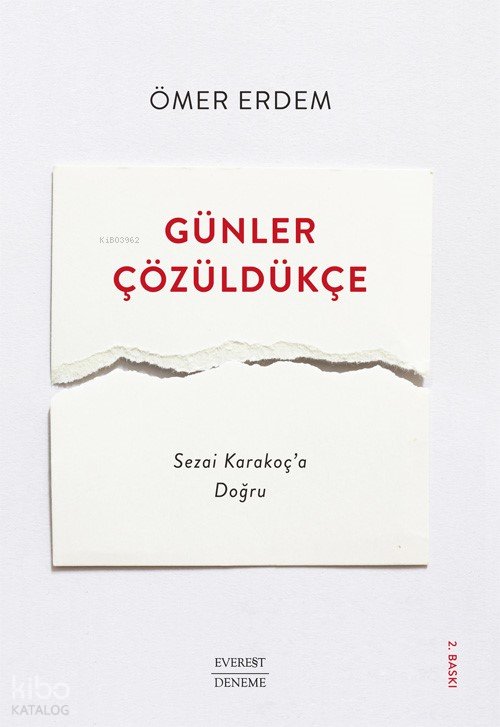 Günler Çözüldükçe - Ömer Erdem