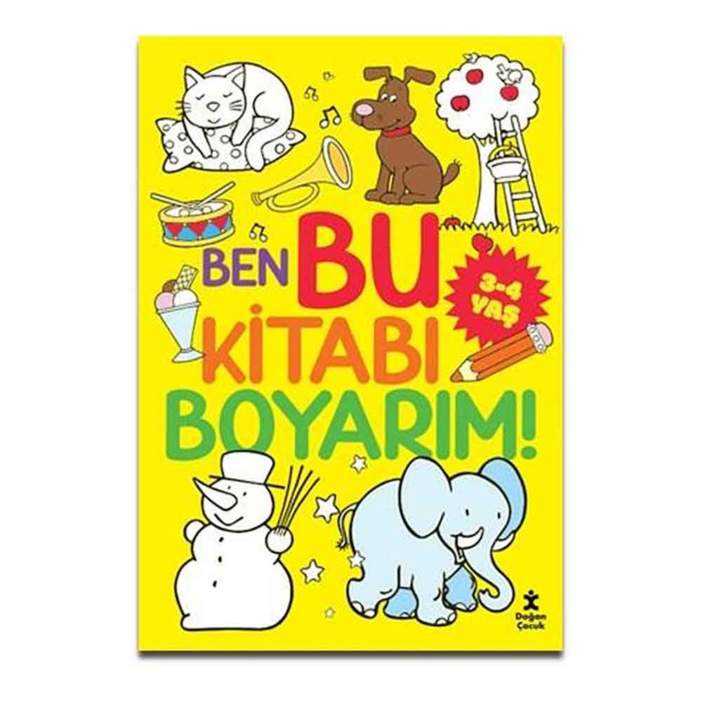 BEN NU KİTABI BOYARIM 3 - 4 YAŞ