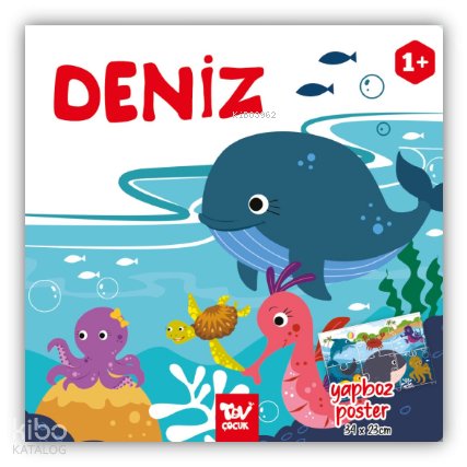 Yapboz Poster Kitap Deniz