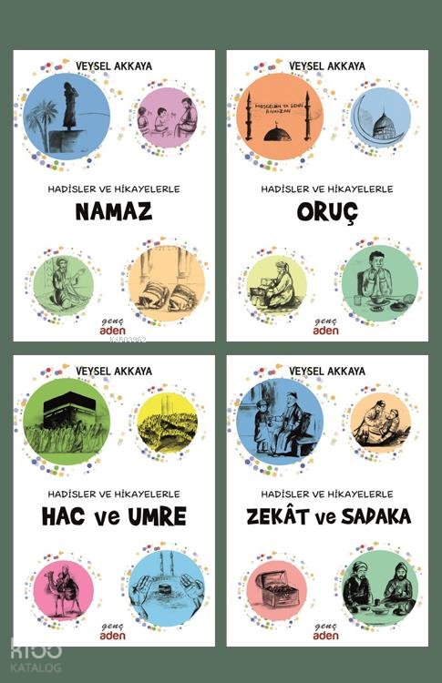 Gençler için ibadet serisi (4 Kitap) - Veysel Akkaya