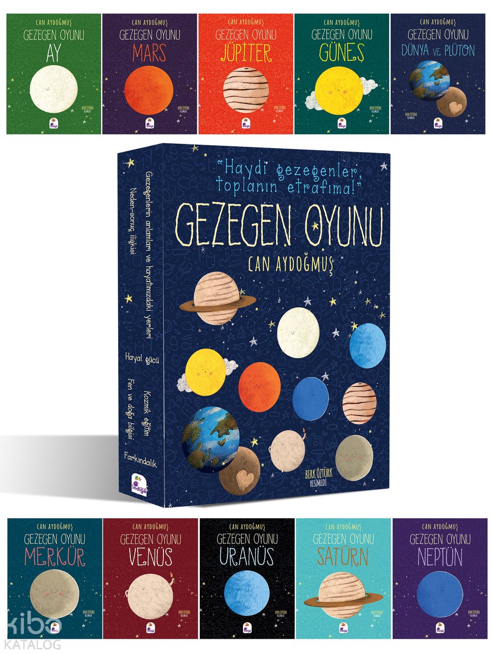 Gezegen Oyunu Seti (10 Kitap - Kutulu)