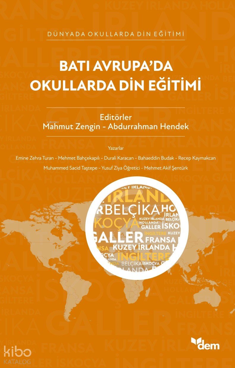 Batı Avrupa’da Okullarda Din Eğitimi - Mahmut Zengin