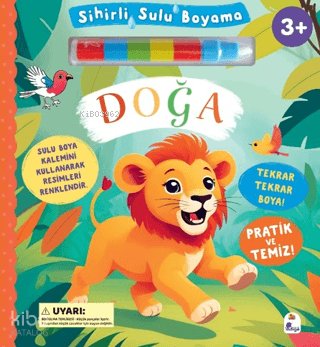 Sihirli Sulu Boyama - Doğa (Ciltli)