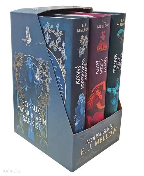 Mousai Serisi Seti - 3 Kitap Takım - Kutulu - E. J. Mellow